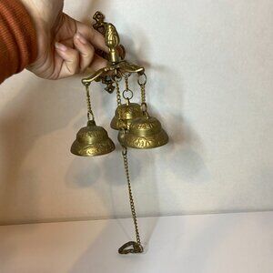 Vintage Solid Brass Chimes Made in India